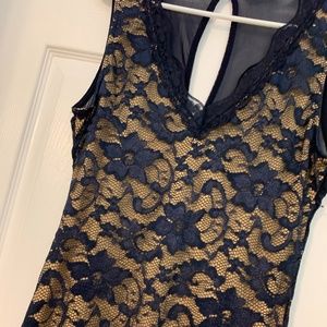 Liberty Love Navy Lace dress, size Medium